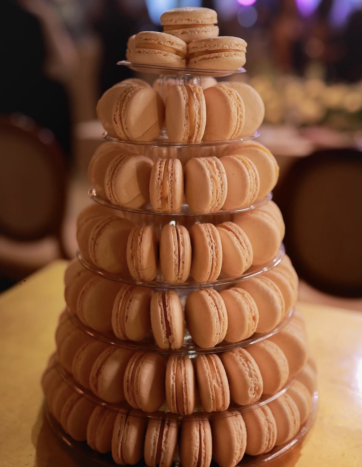 Torre de Macarons de 3 Pisos